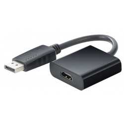 ADAPTATEUR DISPLAYPORT MÂLE VERS HDMI FEMELLE