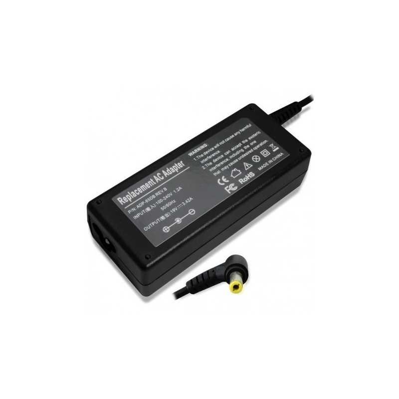 Chargeur Pour PC Portable HP 18.5V / 3.5 A bec jaune