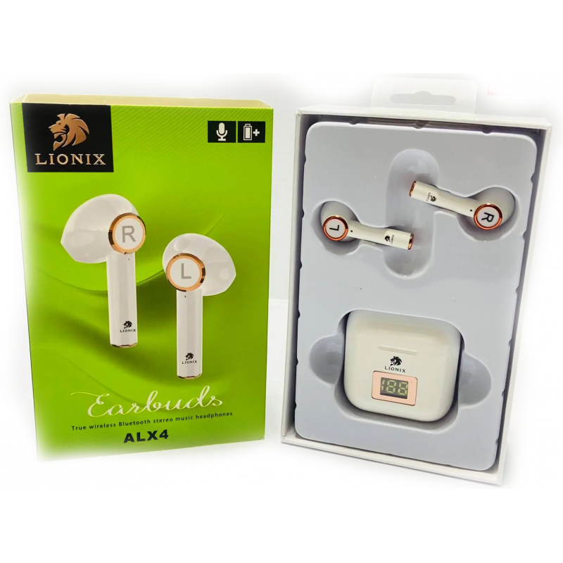 LIONIX ALX4 Ecouteurs Bluetooth sans Fil