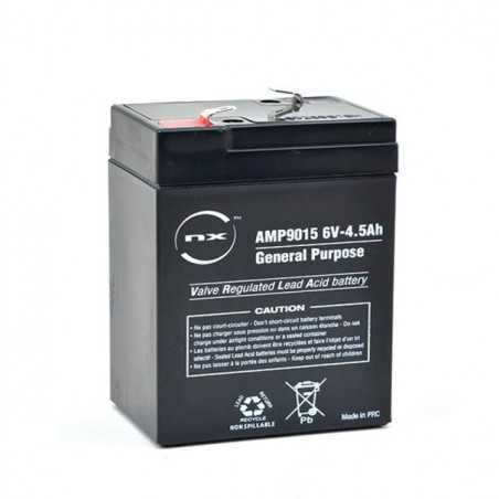 Batterie plomb pour NX S 6V-4.5Ah (AMP9015)