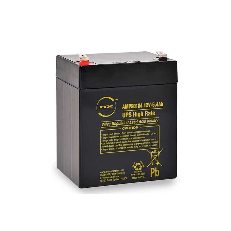 Batterie onduleur UPS HIGH RATE NX 12V-5.4AH F 6.35