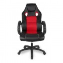 Chaise Super Gamer Noir et Rouge