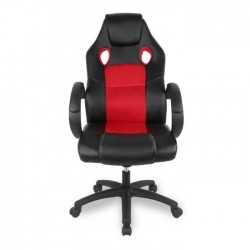 Chaise Super Gamer Noir et Rouge