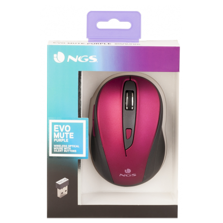 SOURIS SANS-FIL NGS EVOMUTE PURPLE