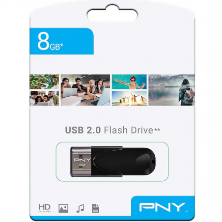Clé USB 2.0 Flash Drive PNY 8GB