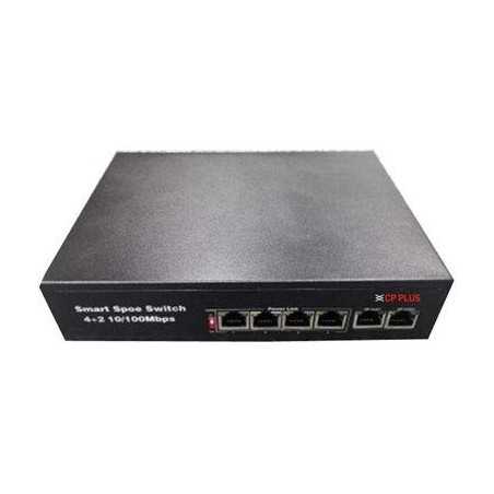 SWITCH CP PLUS 6 PORT AVEC 4 PORT POE (CP-DNW-HP4H2-6)