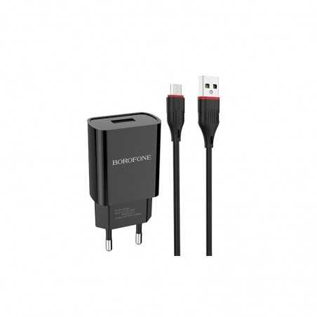 CHARGEUR BOROFONE BA20A 2.1A 1 USB