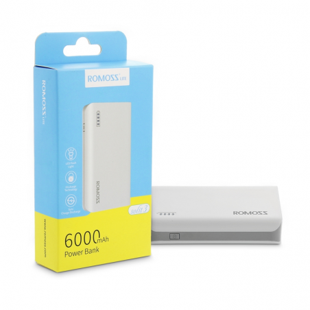 POWER BANK ROMOSS SOLIT 3 6000MAH