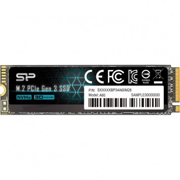 DISQUE DUR INTERNE SSD M.2 PCIE SILICON POWER P34A60 - 512 GO