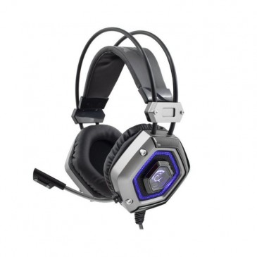 MICRO CASQUE GAMER WHITE SHARK GH-1841 LION SILVER