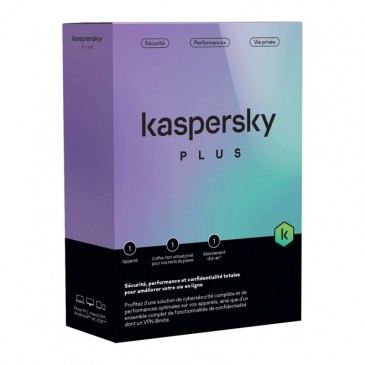 ANTIVIRUS KASPERSKY PLUS 3 POSTES EQUIVALENT TOTAL / 1AN (KL10428BCFS-SLIMMAG)