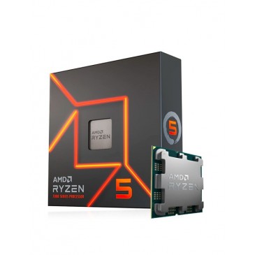 Processeur AMD Desktop Ryzen5 7600X - BOX Sans Fan - 4.7 GHz - Socket AM4