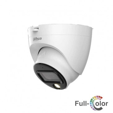 Caméra Dôme Dahua 5 MP Full-color (HAC-HDW1509TLQP-A-LED)