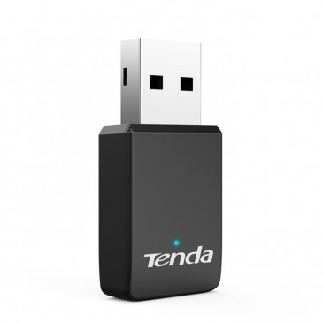 ADAPTATEUR WIFI TENDA U9 AC650 DOUBLE BANDE - NOIR