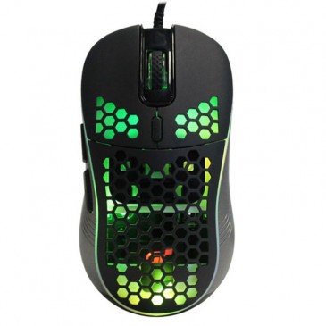 SOURIS GAMER STAR WAVE GM1142 RÉTROÉCLAIRAGE RAINBOW NOIR