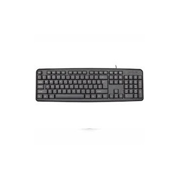 Clavier Filaire Star Wave Azerty -noir -kb1014