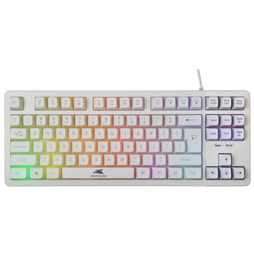 CLAVIER GAMING BARACUDA BGK-01114 KRILL / BLANC