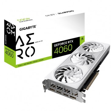 CARTE GRAPHIQUE GIGABYTE NVIDIA GEFORCE RTX 4060 AERO OC-8GD G10