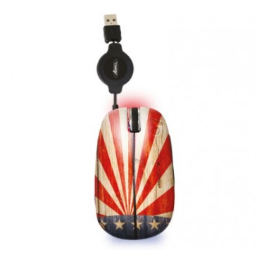 ADVANCE SOURIS MINI USA USB RETRACTABLE