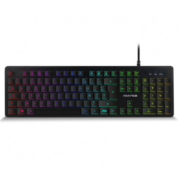 CLAVIER GAMING ADVANCE RGB RAINBOW SMART TOUCH - NOIR
