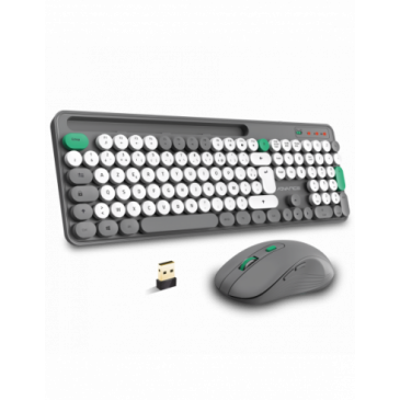 ENSEMBLE CLAVIER & SOURIS SANS FIL ADVANCE PEPS /GRIS