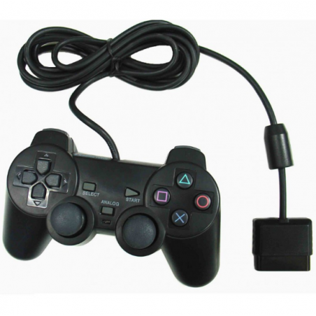 Manette de Jeux PlayStation 2 Double Vibration