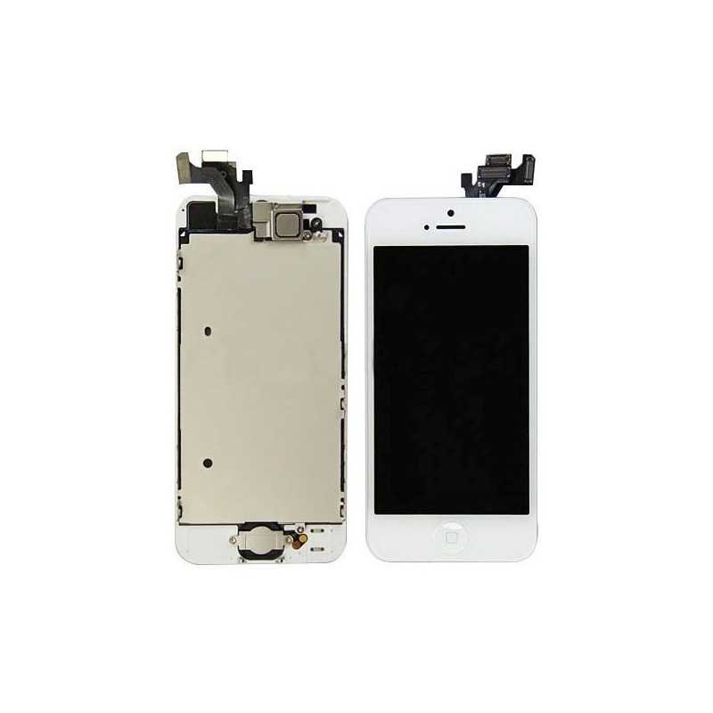 Ecran LCD + Vitre Tactile iPhone 5 Blanc