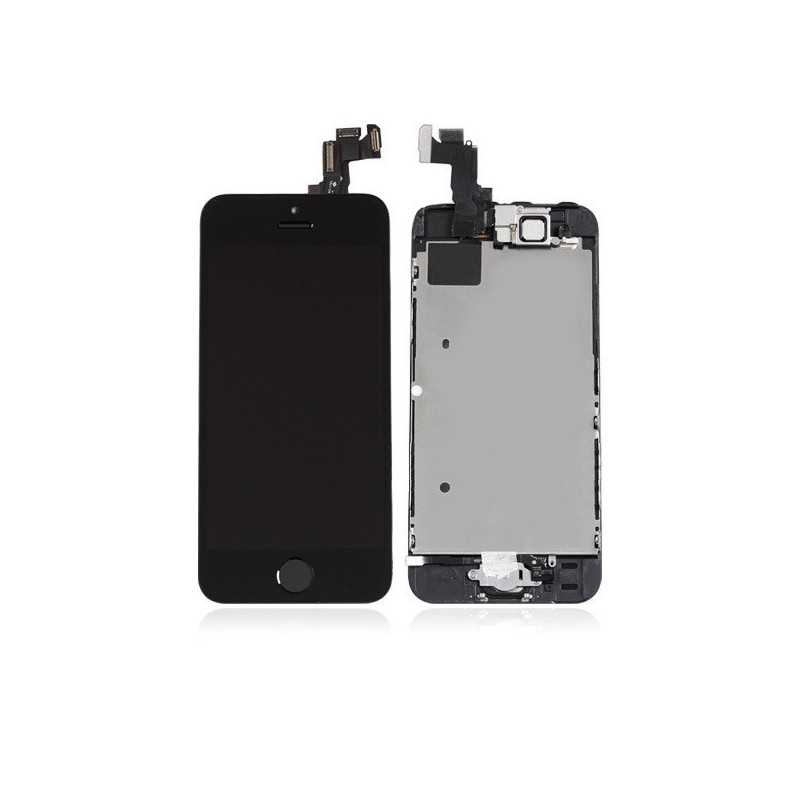 Ecran LCD + Vitre Tactile iPhone 5S Noir
