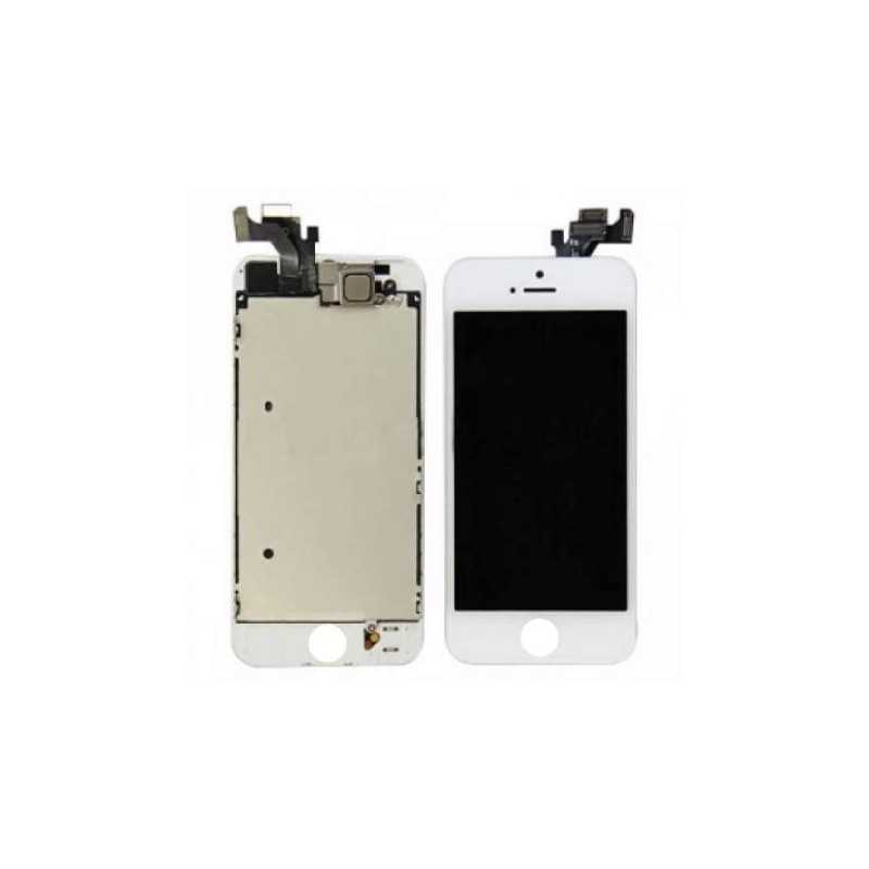 Ecran LCD + Vitre Tactile iPhone 5S Blanc