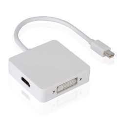 Adaptateur Mini DisplayPort vers DisplayPort / HDMI / DVI