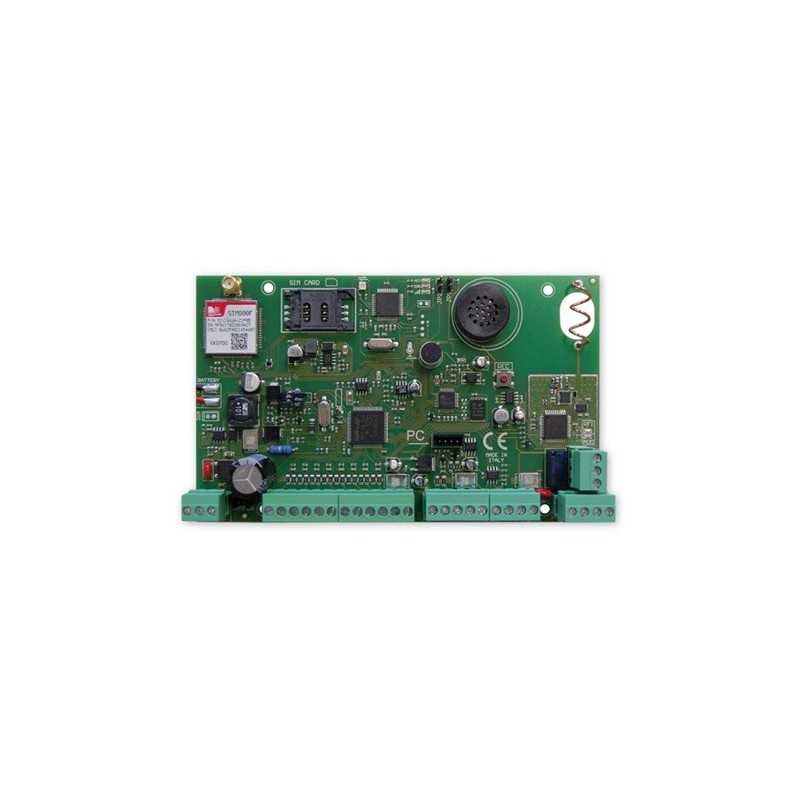 Centrale d'Alarme Hybride x64-2E8 GSM/SPRS