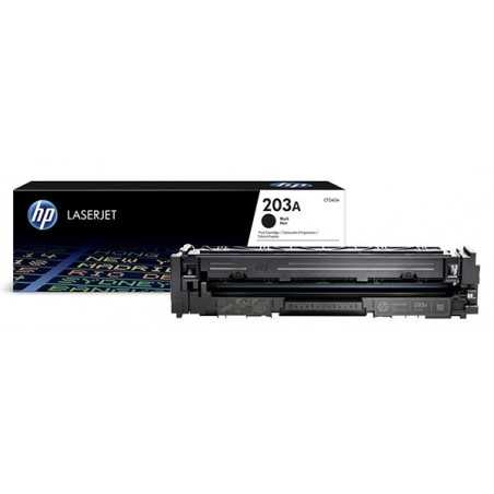 Toner Original LaserJet HP 203A Noir - 1400 Pages (CF540A)