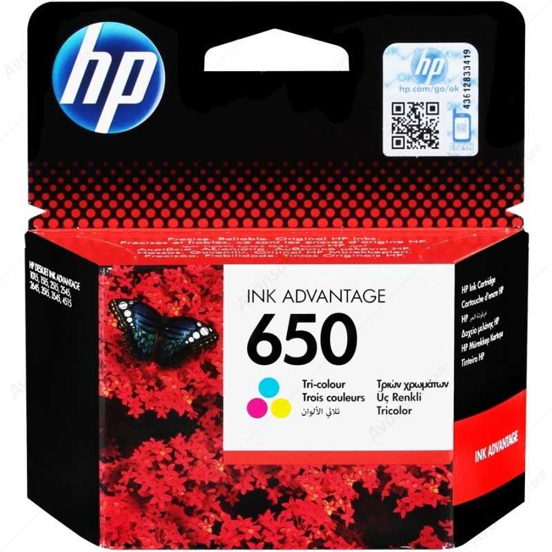 Cartouche Couleur HP 650