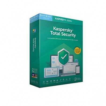 Kaspersky Total Security 2020 / Licence 5 Postes pour 1 an