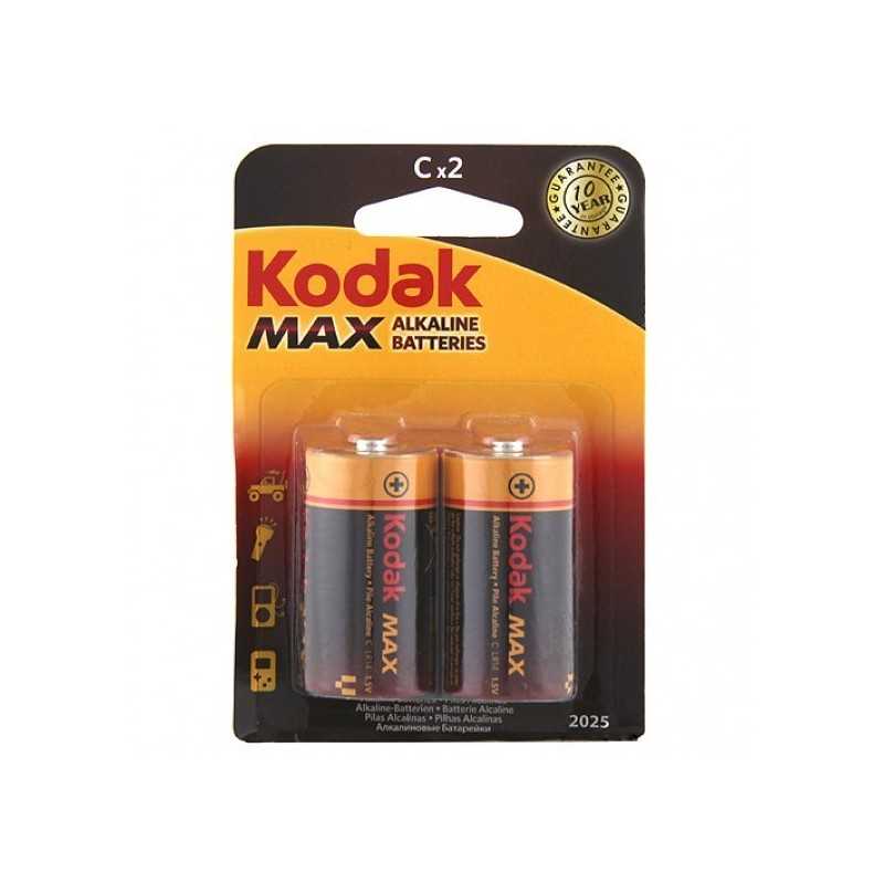 2x Piles Kodak Max Alkaline LR14 C2