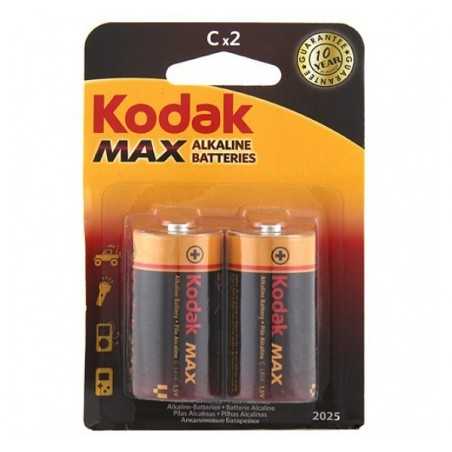 2x Piles Kodak Max Alkaline LR14 C2
