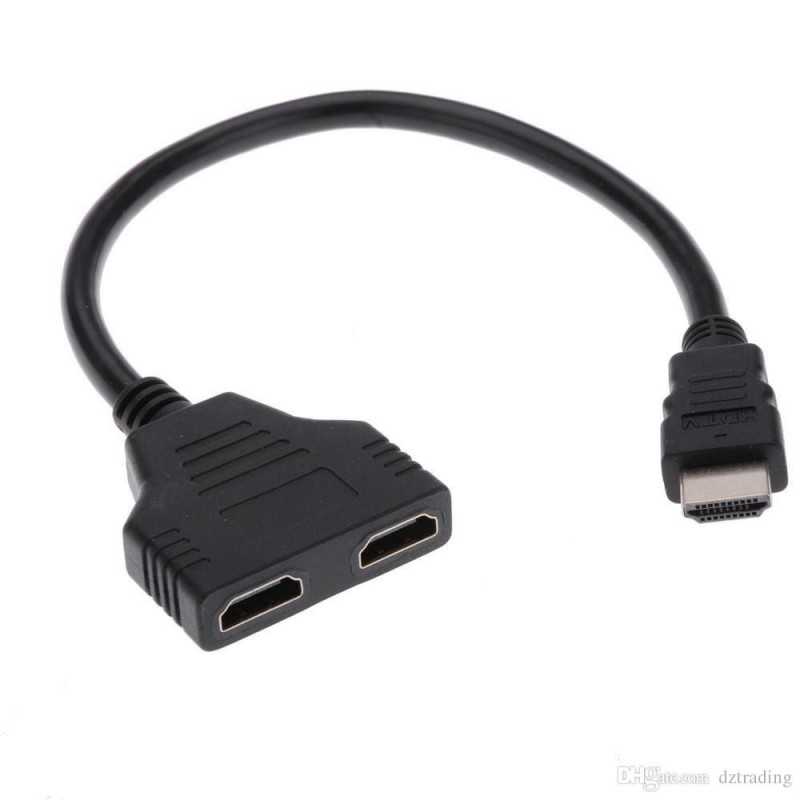 Câble Splitter HDMI vers Double HDMI