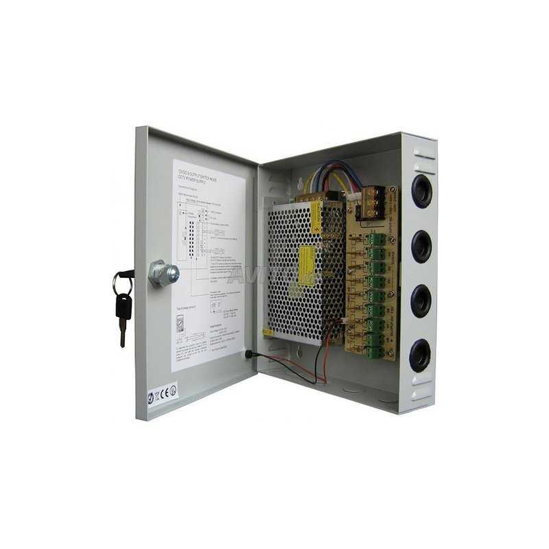Bloc d'alimentation Autonome 12V 20A avec Boitier