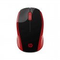 Souris Optique HP sans Fil 200 - Rouge (2HU82AA)