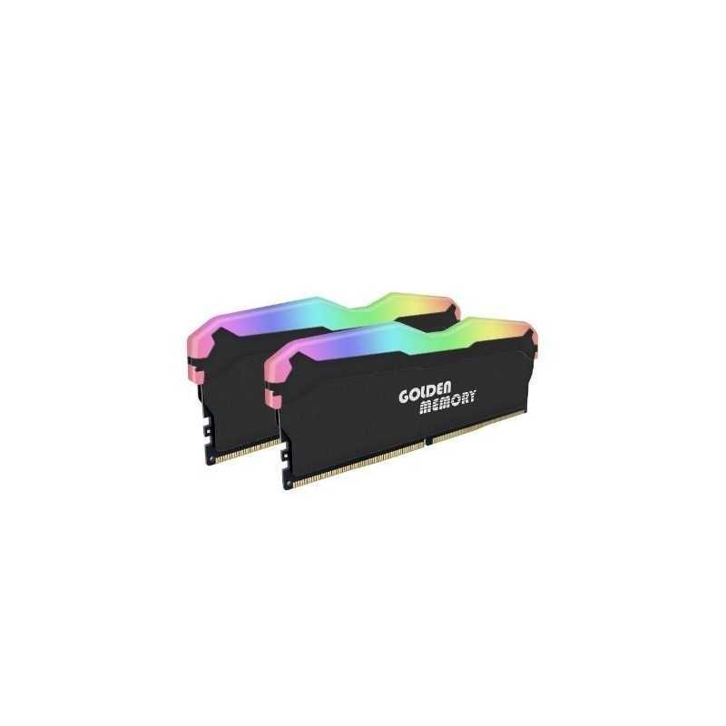 BARRETTE MÉMOIRE GOLDEN MEMORY RGB 8Go DDR4